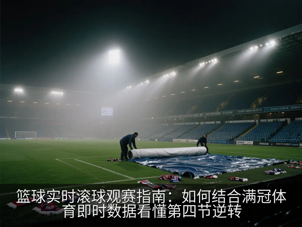 篮球在聚光灯下穿过篮网的瞬间
